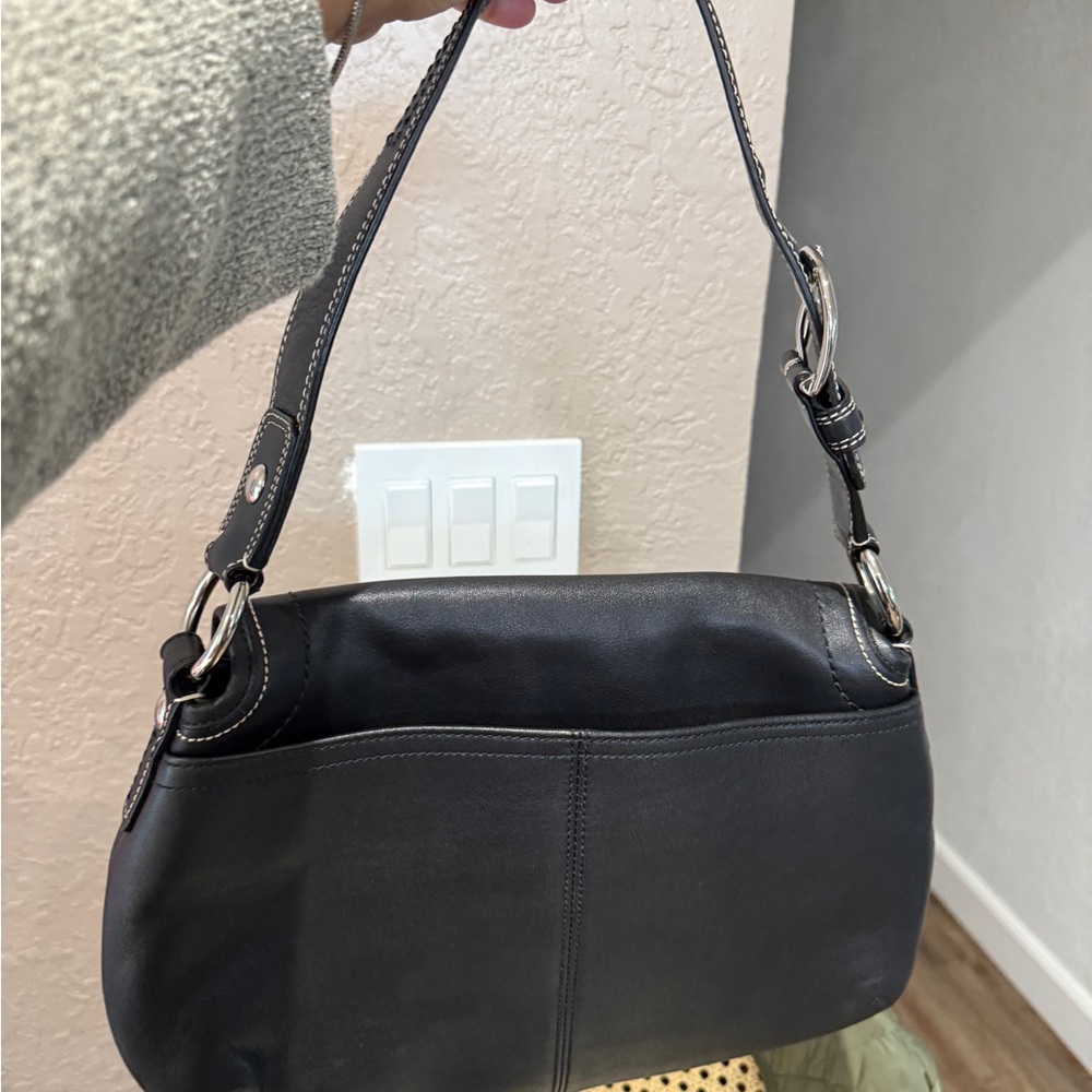 COACH Y2K Soho Plated Leather Large Flap Purse # F13729 (210 - Picture 7 of 7